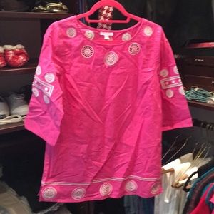 Lilly Pulitzer Pink Tunic